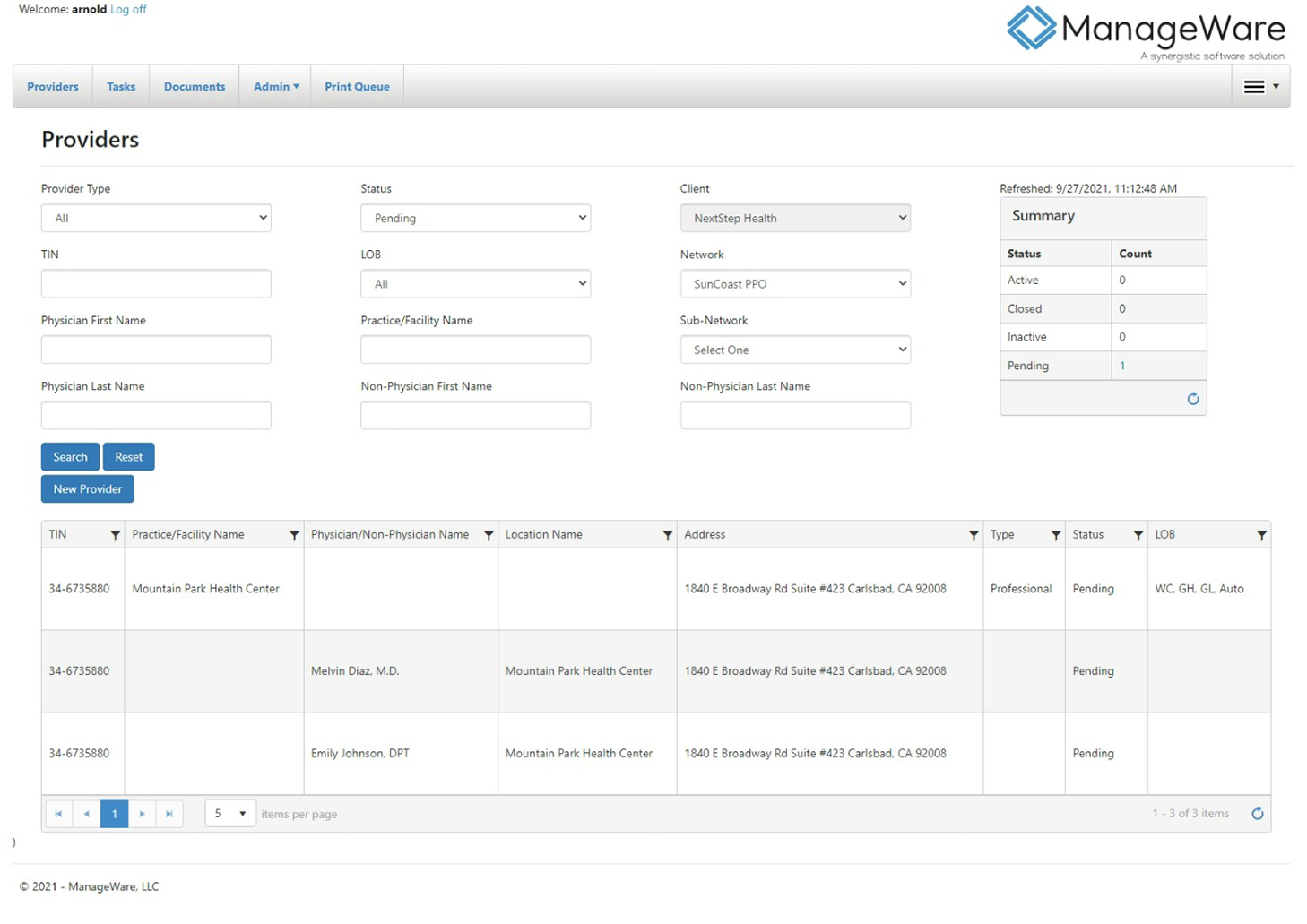 Featured image for “ManageWare launches application for provider management”